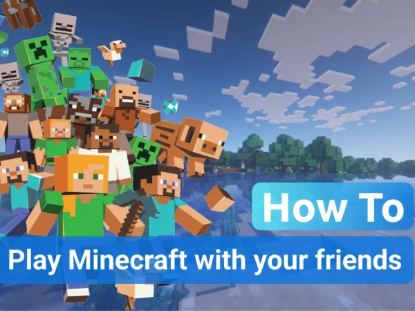 How to play minecraft with friends 2