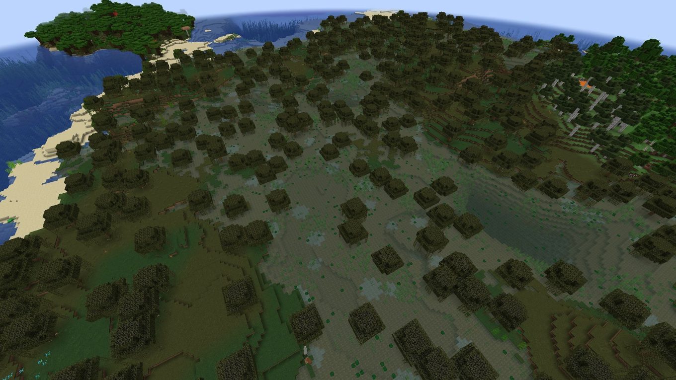 СИД на болото в майнкрафт 1.12.2. 1493028 СИД майнкрафт. Minecraft Seed. Карта сида майн