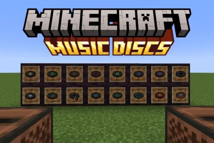Music discs minecraft featured image