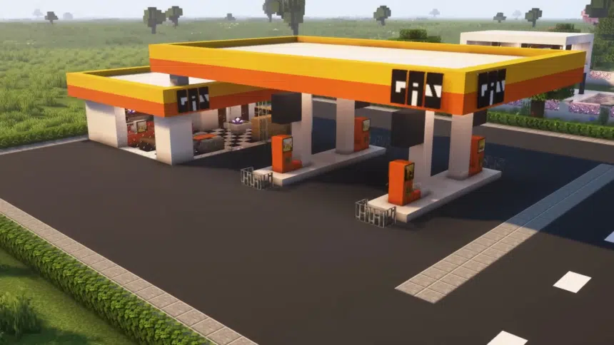 How to build a gas station in minecraft 860x484.png