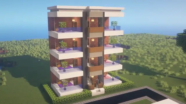 Minecraft apartment tutorial build 0 2 screenshot.png