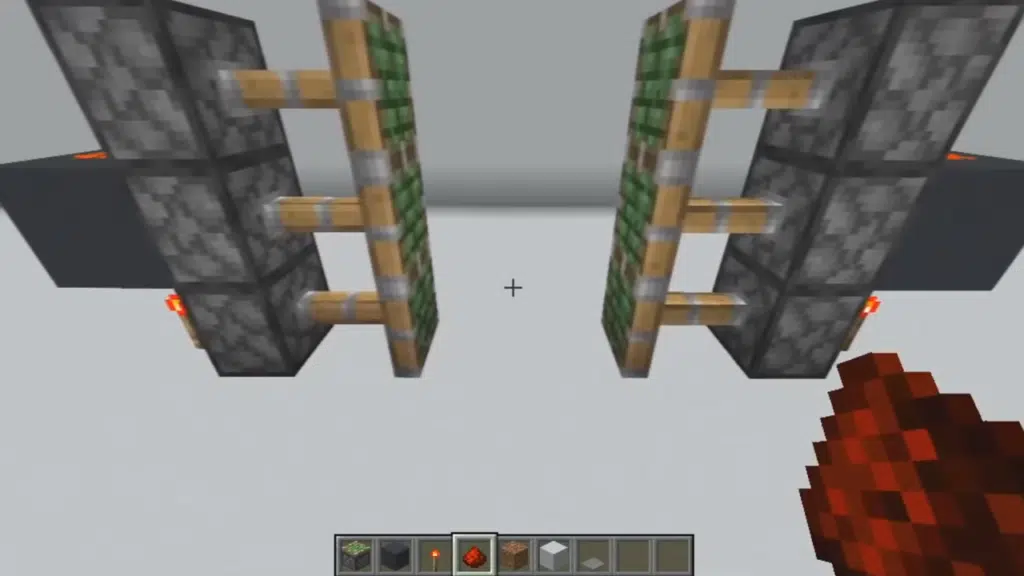 Minecraft simple redstone door tutorial updated 0 30 screenshot