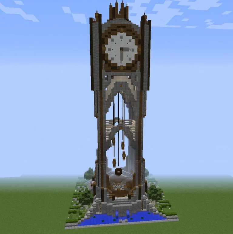 Dragon kingdom clock tower