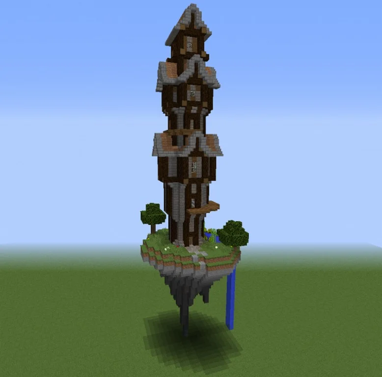 Floating wizard tower