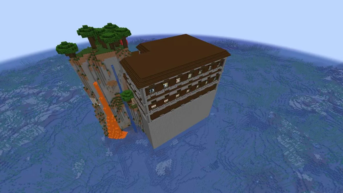 Top best minecraft seeds island mansion spawn.jpg