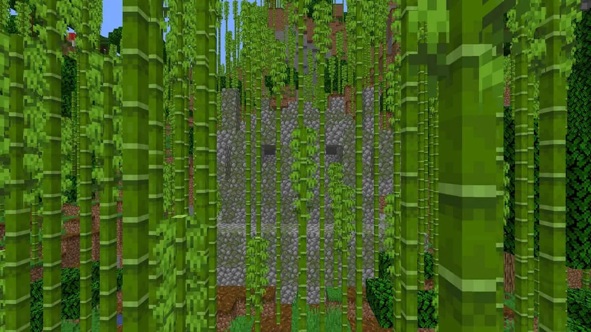 Minecraft 1.20.1 seeds bamboo temple spawn.jpg