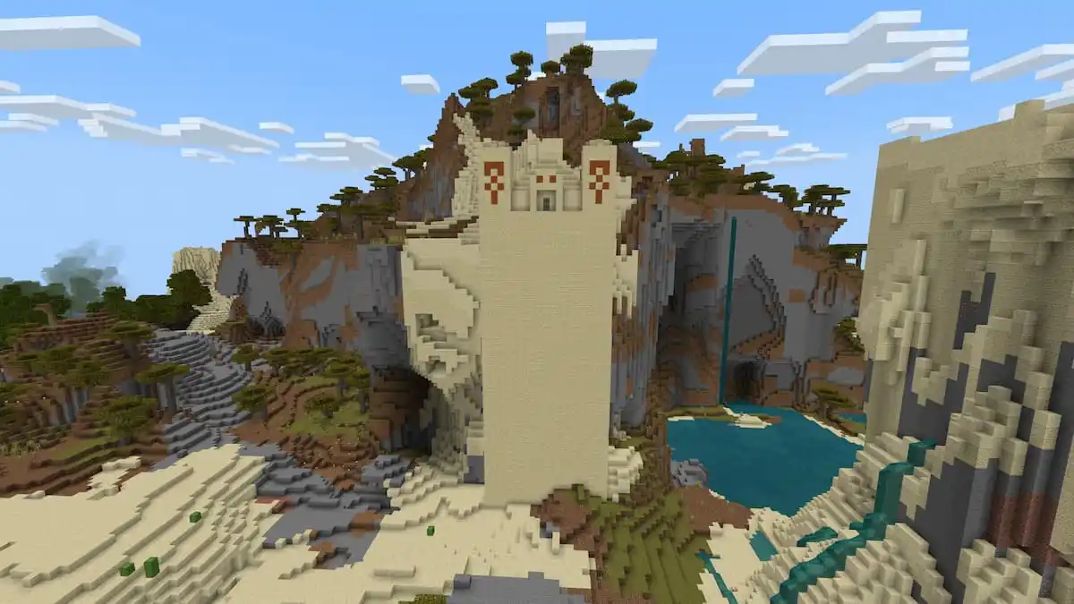 Minecraft 1.20.1 seeds desert tower.jpg
