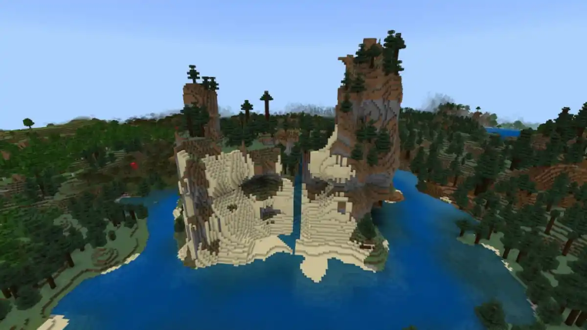 Minecraft lazy people seeds on top of jagged mountain.jpg
