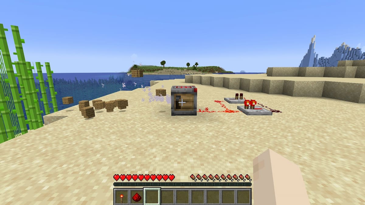 Minecraft autocrafter redstone circuit tutorial final result.jpg