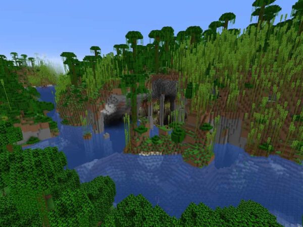 Minecraft jungle seeds lush jungle cruise.jpg